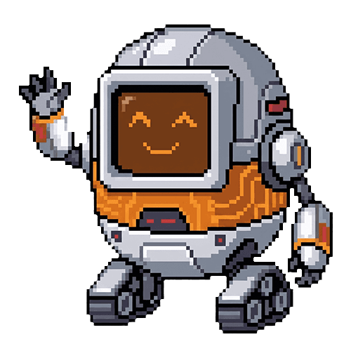 CCIS Bot Waving Welcome